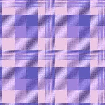 Tartan plaid fabric pattern with a structured check arrangement and a woven f Stock Illustration