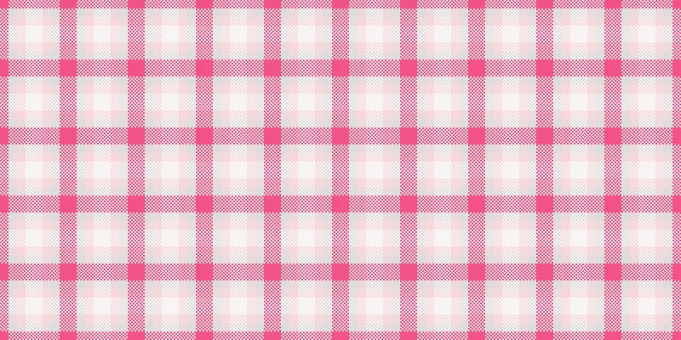 Tartan plaid fabric pattern with a structured check arrangement and a woven f Stock Illustration
