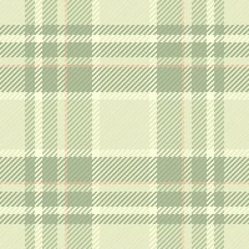 Tartan plaid fabric pattern with a structured check arrangement and a woven f Stock Illustration