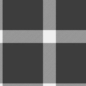 Tartan plaid fabric pattern with a structured check arrangement and a woven f Stock Illustration