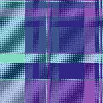 Tartan plaid fabric pattern with a structured check arrangement and a woven f Stock Illustration