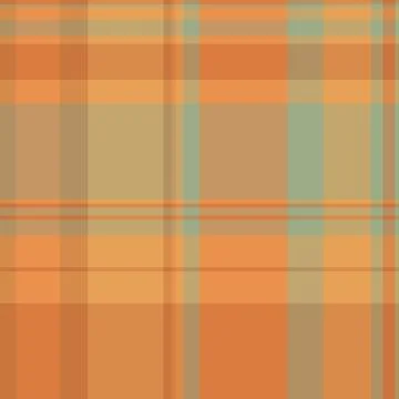 Tartan plaid fabric pattern with a structured check arrangement and a woven f Stock Illustration