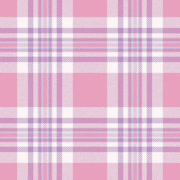 Tartan plaid fabric pattern with a structured check arrangement and a woven f Stock Illustration