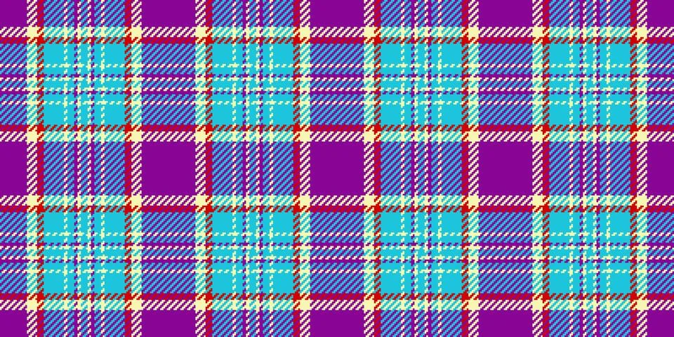 Tartan plaid fabric pattern with a structured check arrangement and a woven f 스톡 일러스트