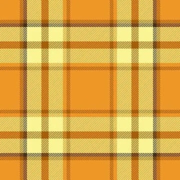 Tartan plaid fabric pattern with a structured check arrangement and a woven f Stock Illustration
