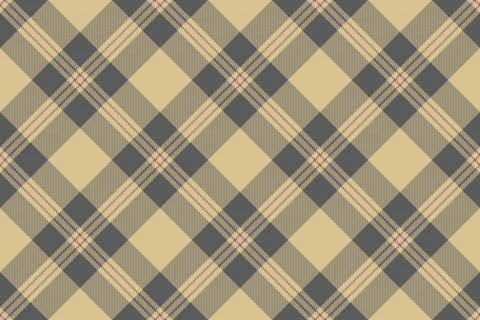 Tartan plaid fabric pattern with a structured check arrangement and a woven.. イラスト素材