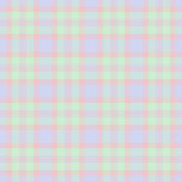 Tartan plaid fabric pattern with a structured check arrangement and a woven f イラスト素材