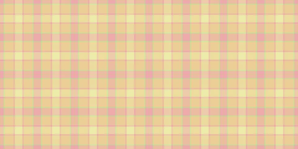 Tartan plaid fabric pattern with a structured check arrangement and a woven f Stock Illustration