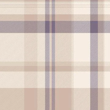 Tartan plaid fabric pattern with a structured check arrangement and a linen t Stock Illustration