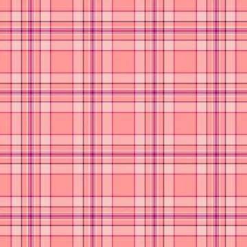 Tartan plaid fabric pattern with a structured check arrangement and a woven f Stock Illustration