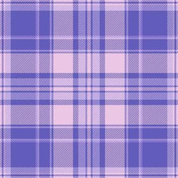 Tartan plaid fabric pattern with a structured check arrangement and a woven f Stock Illustration