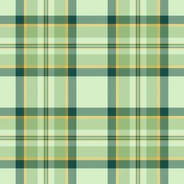Tartan plaid fabric pattern with a structured check arrangement and a woven f Stock Illustration