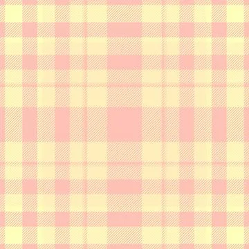 Tartan plaid fabric repeat with a structured check arrangement and a woven fa Stock Illustration