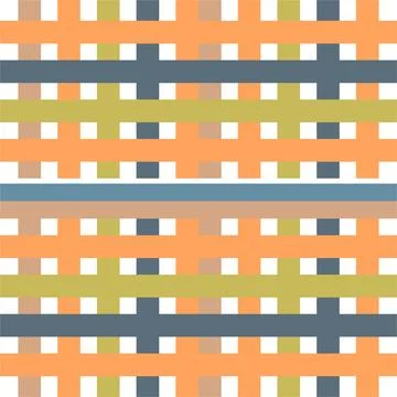 Tartan plaid pattern background. Retro style. Fashion illustration, 库存插图