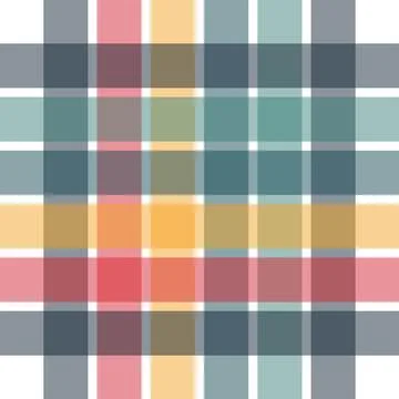 Tartan plaid pattern background. Retro style. Fashion illustration, Illustrazione stock