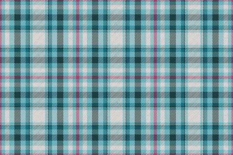 Tartan plaid pattern in blue. Print fabric texture seamless. Check vector bac Stock Illustration