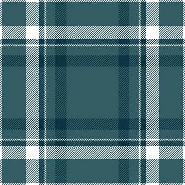 Tartan plaid pattern in blue. Print fabric texture seamless. Check vector bac Stock Illustration