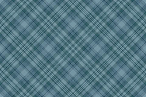 Tartan plaid pattern in blue. Print fabric texture seamless. Check vector bac Stock Illustration