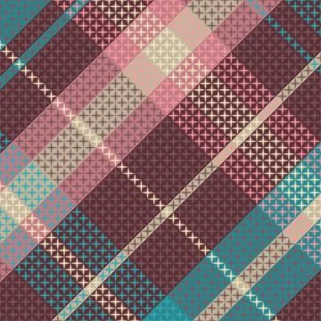 Tartan Plaid Pattern. Check Plaid. Stock Illustration