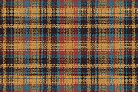 Tartan Plaid Pattern. Check Plaid. Stock Illustration