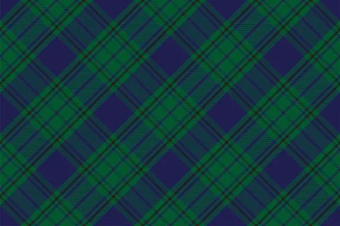 Tartan plaid pattern in green. Print fabric texture seamless. Check vector ba Stock Illustration