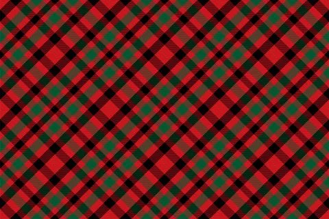 Tartan plaid pattern in red. Print fabric texture seamless. Check vector back 库存插图