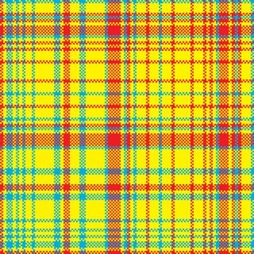 Tartan plaid pattern seamless. Print fabric texture. Check vector background. Stock Illustration