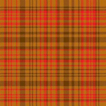 Tartan plaid pattern seamless. Print fabric texture. Check vector background. イラスト素材