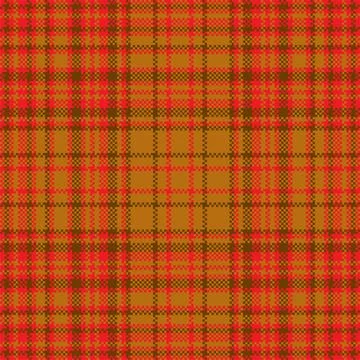 Tartan plaid pattern seamless. Print fabric texture. Check vector background. Stock Illustration