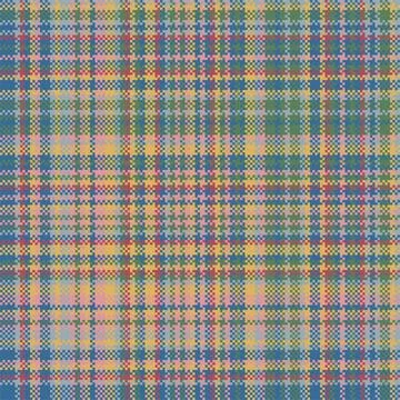Tartan plaid pattern seamless. Print fabric texture. Check vector background. Stock Illustration
