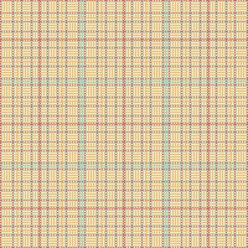 Tartan plaid pattern with texture and summer color. Stock Illustration