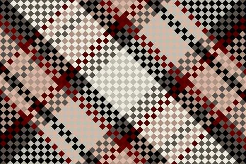 Tartan plaid pattern with texture and wedding color. Stock Illustration