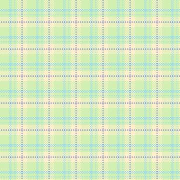 Tartan plaid pattern with texture and summer color. Stock Illustration