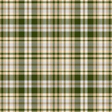 Tartan plaid pattern with texture and coffee color. Stock Illustration