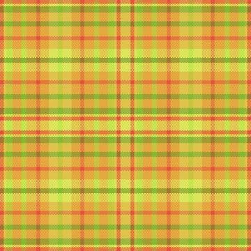 Tartan plaid pattern with texture and summer color. Stock Illustration