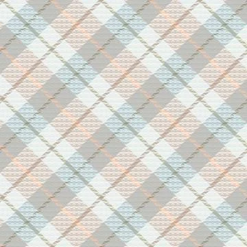 Tartan plaid pattern with texture and summer color. Illustrazione stock