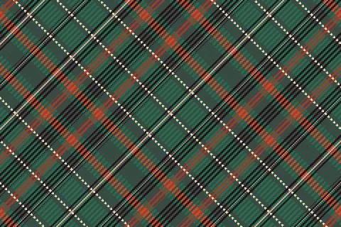 Tartan plaid pattern with texture and nature color. Stock Illustration