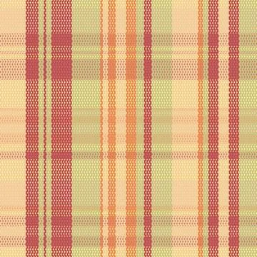 Tartan plaid pattern with texture and warm color. Stock Illustration