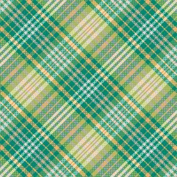 Tartan plaid pattern with texture and summer color. Stock Illustration