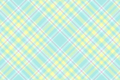 Tartan plaid pattern with texture and summer color. Stock Illustration