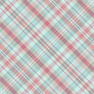 Tartan plaid pattern with texture and summer color. Stock Illustration