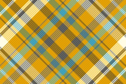 Tartan plaid pattern with texture and summer color. Stock Illustration