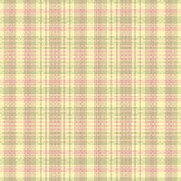 Tartan plaid pattern with texture and summer color. Stock Illustration