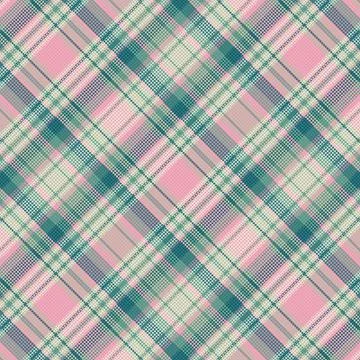 Tartan plaid pattern with texture and nature color. Stock Illustration