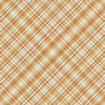 Tartan plaid pattern with texture and warm color. Stock Illustration