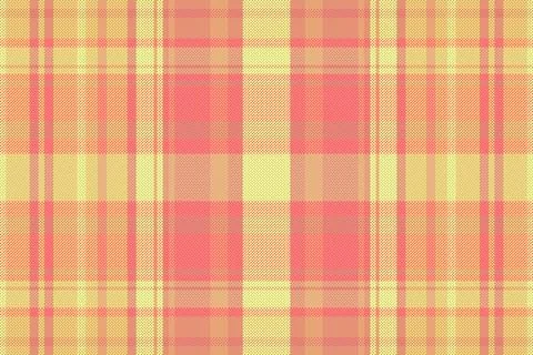 Tartan plaid pattern with texture and warm color. Stock Illustration