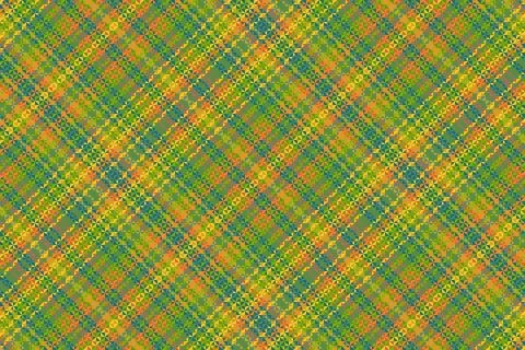Tartan plaid pattern with texture and summer color. Stock Illustration