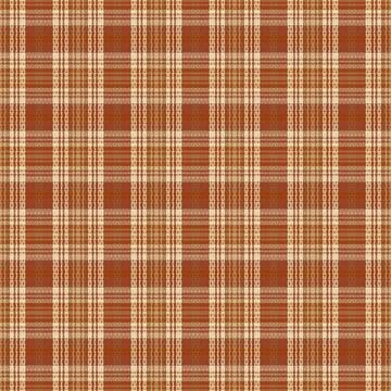 Tartan plaid pattern with texture and warm color. Stock Illustration