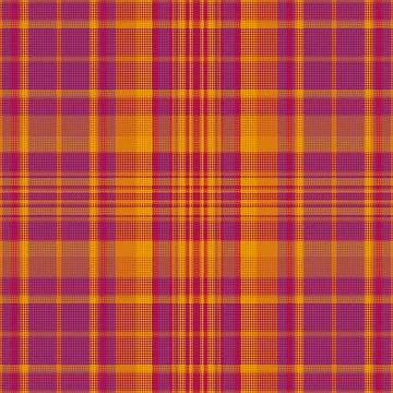 Tartan plaid pattern with texture and warm color. Stock Illustration