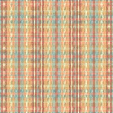 Tartan plaid pattern with texture and warm color. Stock Illustration